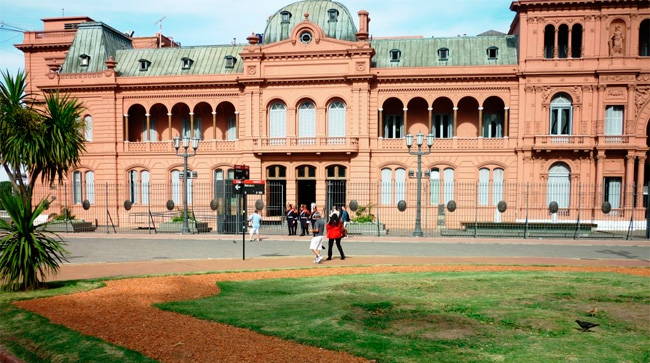 Casa Rosada abre as portas para visita gratuita aos finais de semana
