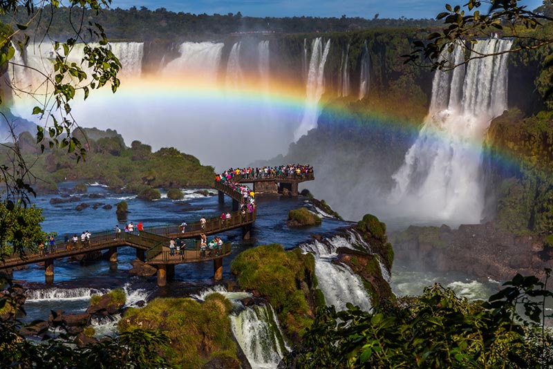 25 lugares incríveis pra viajar na América do Sul - Cataratas do Iguaçu