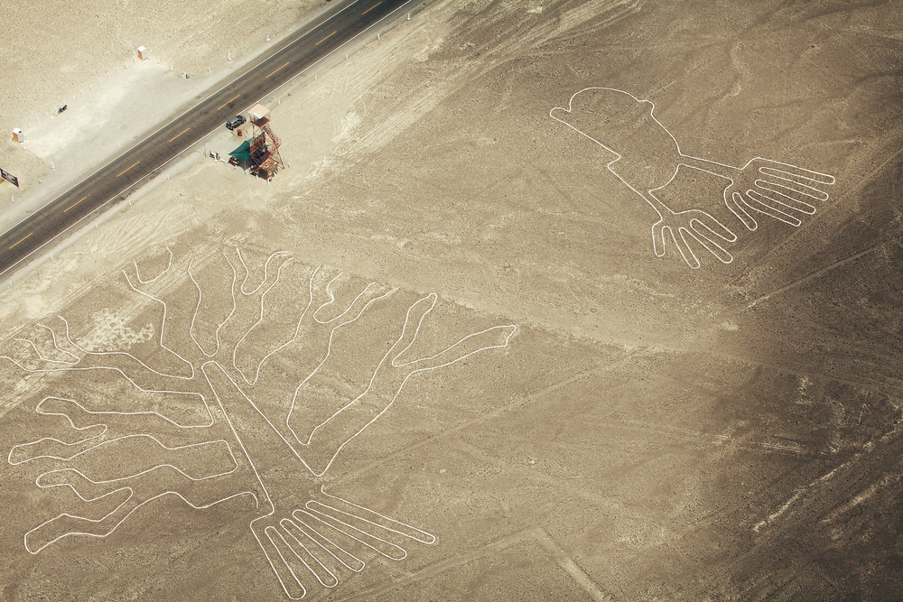 Linhas de Nazca via Shutterstok