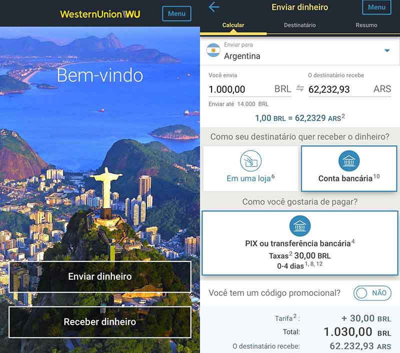 Como usar a Western Union na Argentina durante sua viagem