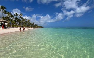 Praia de Punta Cana, na República Dominicana