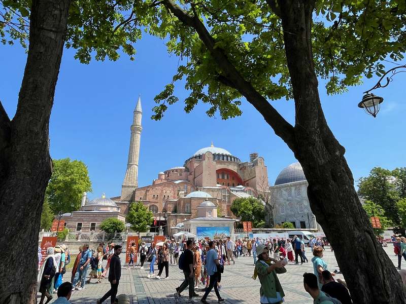 Mesquita de Ssnta Sofia em Istambul