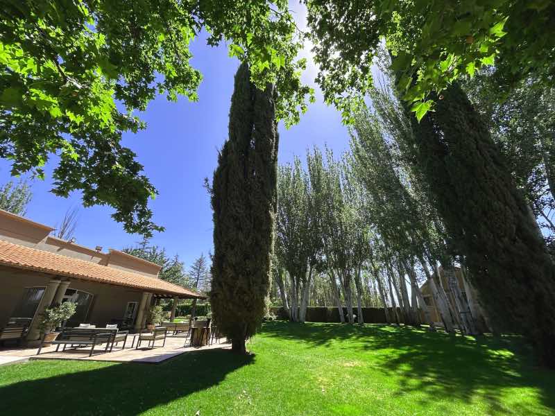 Área externa da Bodega Terrazas de los Andes, dica de o que fazer em Mendoza