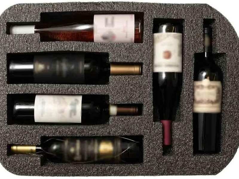 Case para transportar vinho na mala